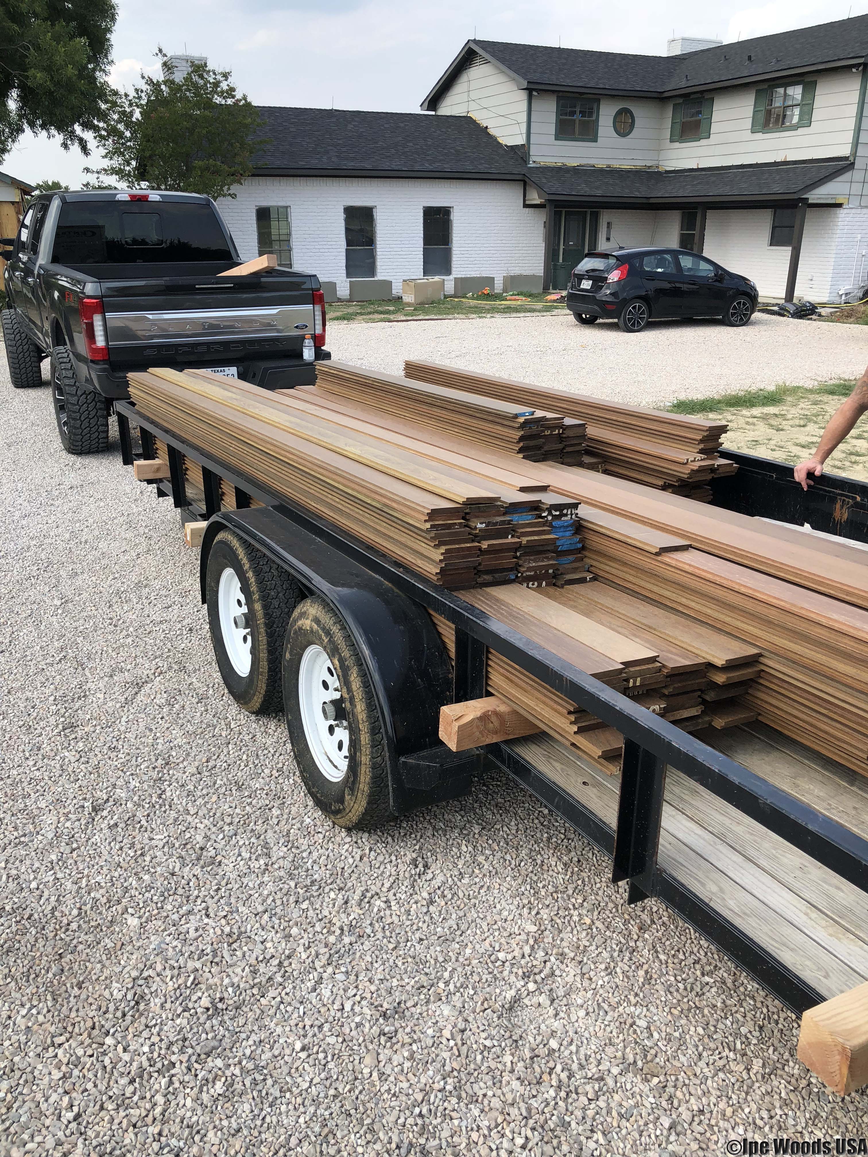 Customer Project's Decking