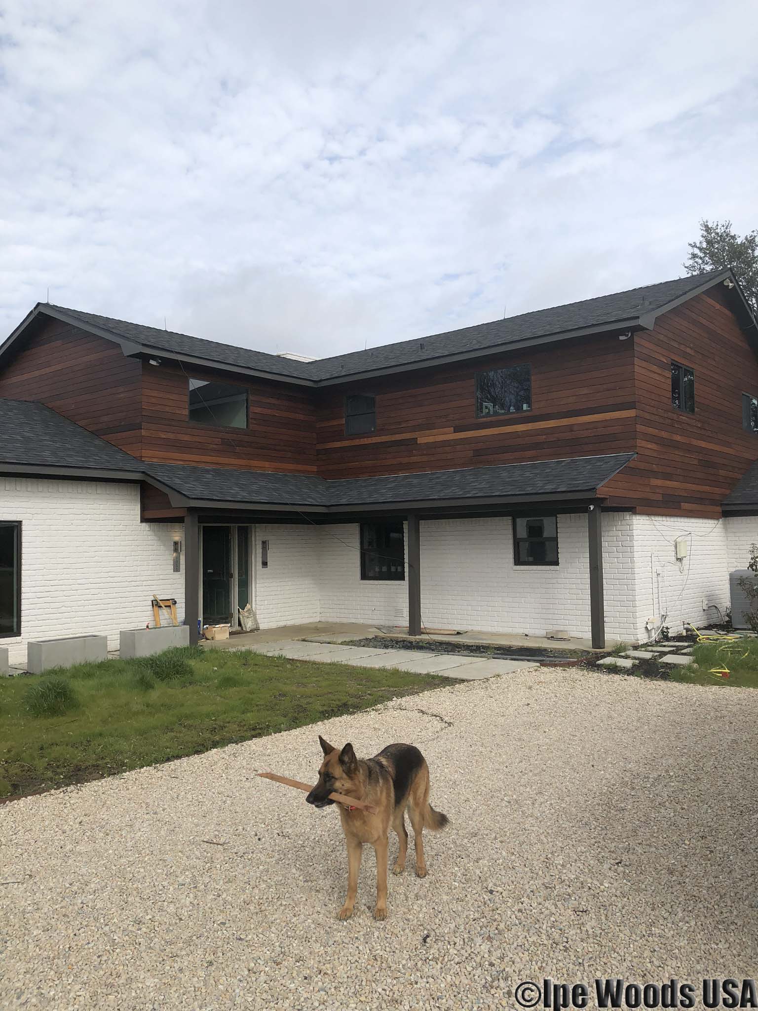 Customer Project's Siding