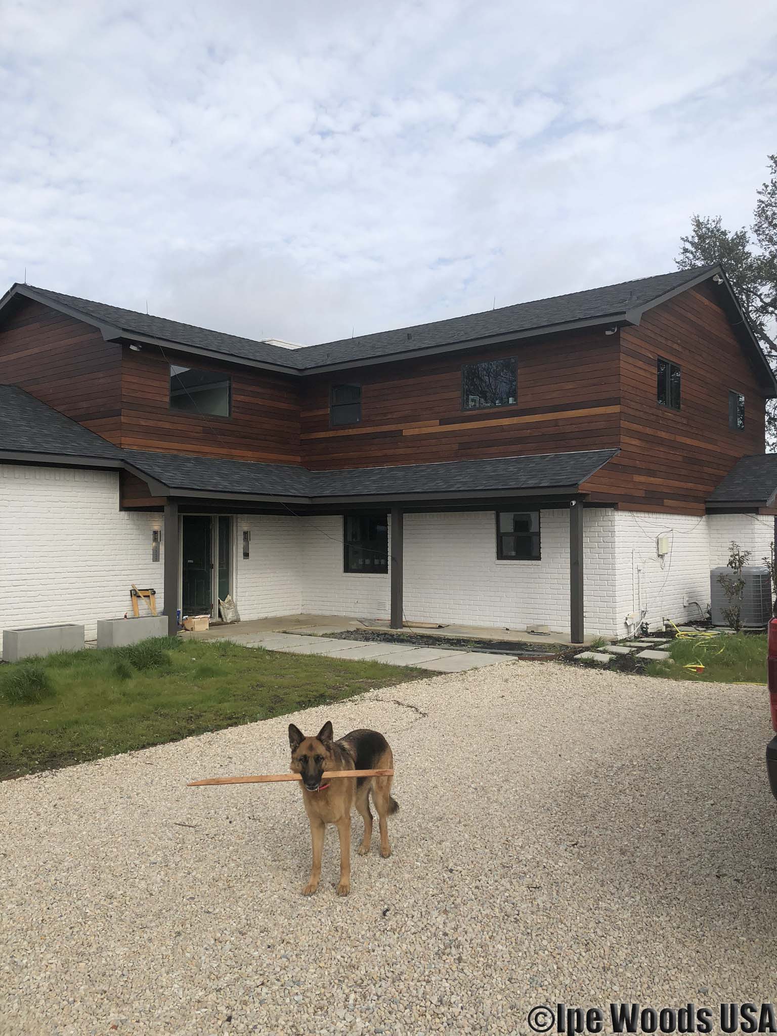 Customer Project's Siding