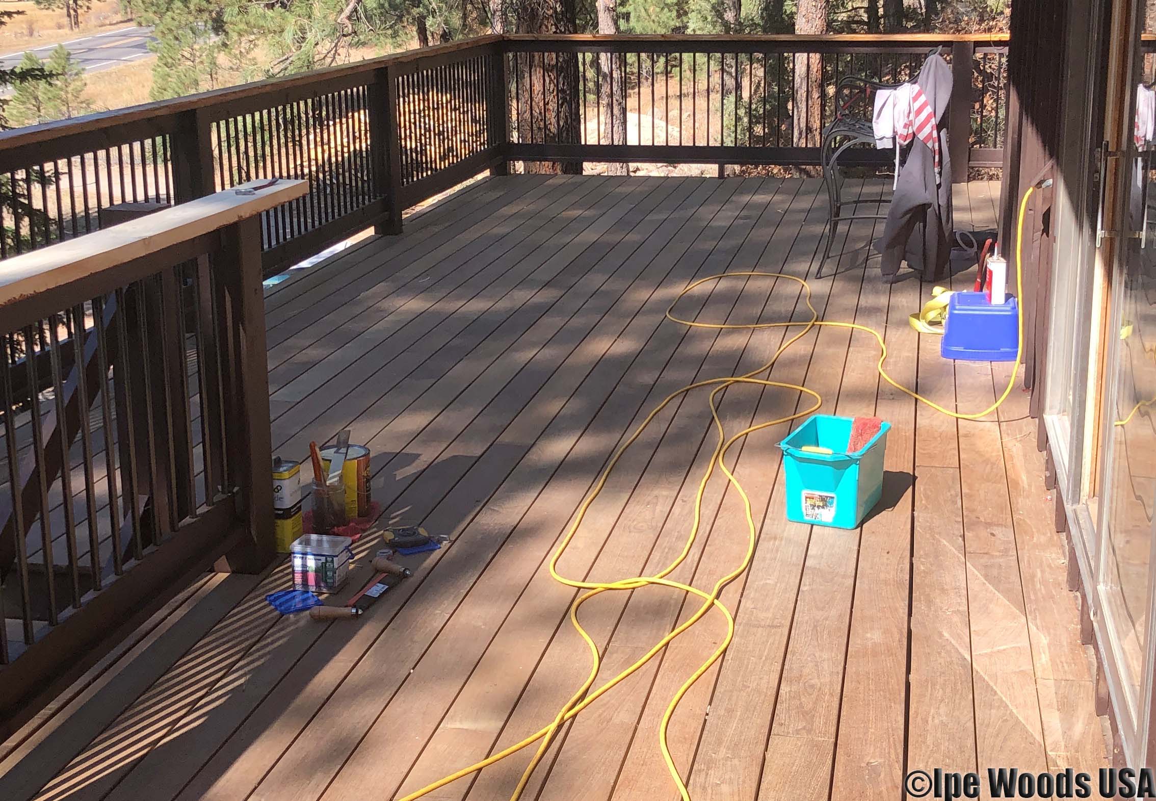 Customer Project's Decking